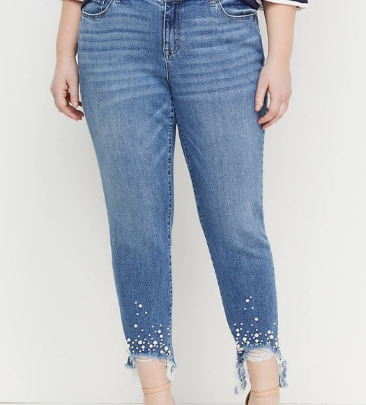 lane bryant pearl jeans